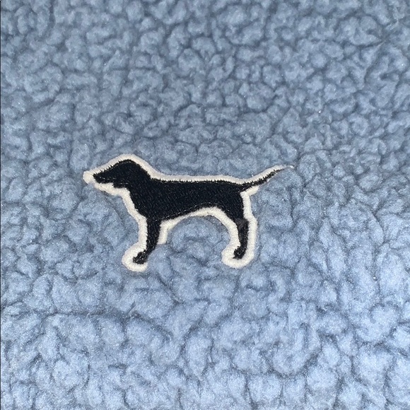 VS Pink blue Sherpa half zip - Picture 4 of 7